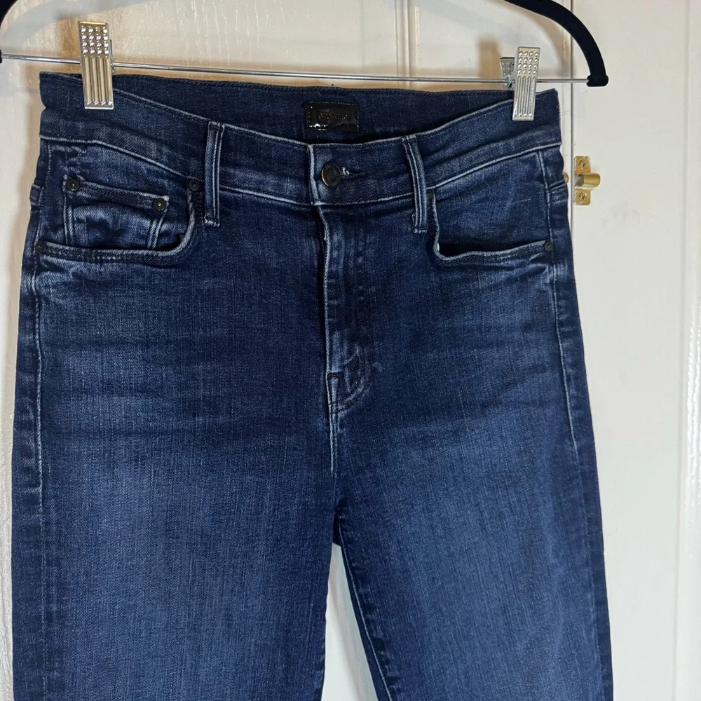 Mother The Weekender Fray Flare Jeans